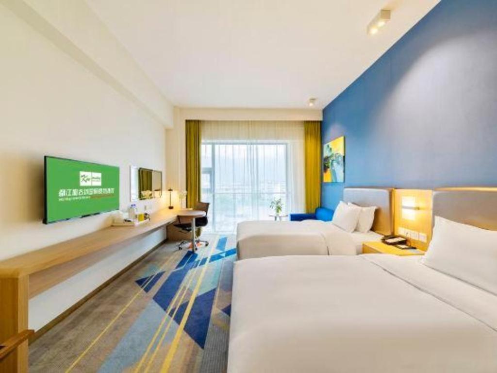 Holiday Inn Express Dujiangyan Ancient City Buitenkant foto